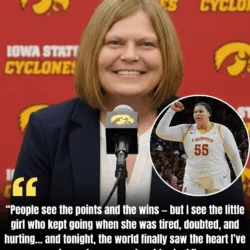 5 MINUTES AGO: “Thank you for believing in my daughter” — Audi Crooks’ mother breaks down in tears after Iowa State’s dominant 81–53 win over Northern Iowa Panthers!