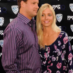 Lane Kiffin’s wife, Layla Kiffin, SET SOCIAL MEDIA ABUZZ with a photo in a pink bikini, barely revealing a tiny glimpse of her intimate area, showcasing a stunningly seductive figure like we’ve never seen before!