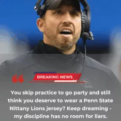 BREAKING NEWS: Penn State football is in turmoil after head coach Matt Campbell made a shocking decision to suspend three star players, who were caught partying all night at a nightclub, just hours after claiming they were “sick” and missing practice.