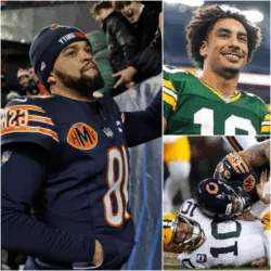 “IF THEY WANT the Chicago Bears to win at all costs, then just hand them the championship trophy and spare us from having to play these meaningless games.” Jordan Love, the quarterback of the Green Bay Packers, accused the three referees in the Bears vs. Packers game of cheating and intentionally ignoring all of the Bears’ fouls, putting the Packers at a severe disadvantage. He went even further by insulting Caleb Williams, saying that facing Williams was “an insult to my career” and calling him “a cheater.” However, the NFL did not allow the situation to escalate and immediately issued a heavy punishment to Jordan Love.