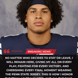 Trebor Peña Determined to Play in Pinstripe Bowl, Affirms Love for Penn State