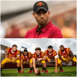 BREAKING: Matt Campbell Quietly Pulls Off a Stunning Power Move — Brings Iowa State’s Entire Offensive Line to Penn State for the 2026 Season