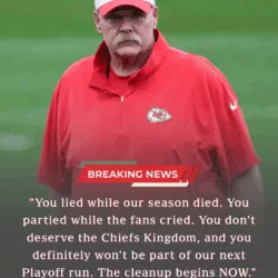 BREAKING: THE PURGE AT ARROWHEAD! Chiefs Dynasty in Shambles! After a humiliating early exit from the Playoffs, the Kansas City Chiefs have officially entered a state of civil war. Head Coach Andy Reid has just announced the IMMEDIATE DISMISSAL of three star players, effective today.