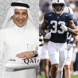10 MINUTES AGO: Qatar Airways has announced a surprise massive partnership deal with the Penn State Nittany Lions football program. The deal includes custom-configured luxury travel for the entire team to all away games and post-season bowls, as well as a $22 million annual sponsorship to support the university's athletic infrastructure and student-athlete NIL initiatives. Qatar Airways explained that this is a flagship move in its "Qatar Airways Legends" campaign, which aims to honor and elevate iconic sporting legacies. The university’s response has ignited the college football world, and the Chairman of Qatar Airways has been full of praise for the grit and tradition of Penn State!