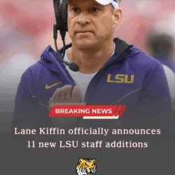 Lane Kiffin officially announces 11 new LSU staff additions