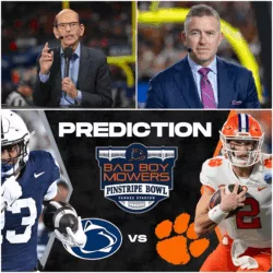“SIT DOWN. AND LISTEN, PAUL.” — Kirk Herbstreit SHUTS DOWN Paul Finebaum LIVE ON AIR after a blistering takedown of Penn State ahead of their showdown with Clemson, leaving the studio frozen in silence.