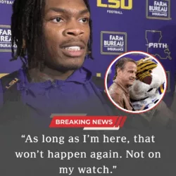 BREAKING NEWS: LSU Tiger star Barion Brown has made a stunning declaration following the loss to Houston: “As long as I’m here, that won’t happen again. Not on my watch.” The statement exploded across social media within minutes, spreading too fast for anyone to contain. Fans immediately began speculating about what moment Barion Brown was referring to — and while head coach Lane Kiffin has remained publicly silent so far, LSU fans believe they already know exactly which play, which possession, and which mistake Barion Brown was talking about after the heartbreaking 35 – 38 defeat to Houston at NRG Stadium