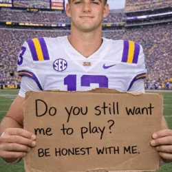 The Night the Lights Almost Went Out: Garrett Nussmeier’s Brutal Battle with Football Survival