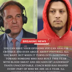 Patrick Mahomes Criticized CBS Legend Jim Nantz Just Hours After the Commentator Made Disrespectful Remarks About Andy Reid During Sunday’s Chiefs–Raiders Game
