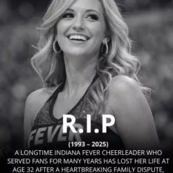 "A longtime Indiana Fever cheerleader who served fans for many years has lost her life at age 32 after a heartbreaking family dispute, leaving behind a 3-year-old child. Her years of dedication, coupled with the tragic circumstances of her passing, have brought tears to the eyes of Indiana Fever fans as they come together to pray for her.