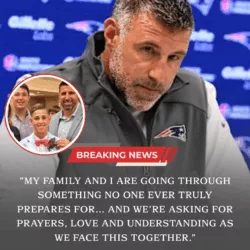A Heartbreaking Moment Beyond the Game: Mike Vrabel and His Family’s Announcement Leaves Patriots Nation in Silence
