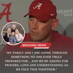 A Heartbreaking Pause in Tuscaloosa: Kalen DeBoer’s Announcement Reminds Football What Truly Matters