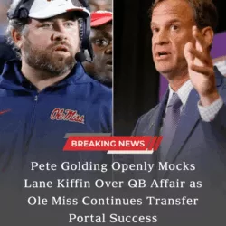 Pete Golding Takes Aim at Lane Kiffin as Ole Miss Thrives Amid Transfer Portal Turmoil
