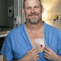 AFTER SURGERY — “I’M STILL FIGHTING.”