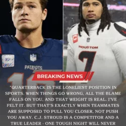 RESPECT: MVP Drake Maye Defends C.J. Stroud After Emotional Divisional Round Fallout