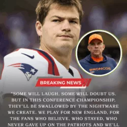 BREAKING NEWS: Broncos Head Coach Sean Payton Sparks Outrage With Remarks Aimed at Patriots Fans — Drake Maye Fires Back, Turning the Conference Championship Into the Most Must-Watch Game in NFL History
