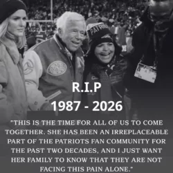 Patriots Fans Mourn the Loss of Devoted Supporter Who Passed Away After Cancer Battle
