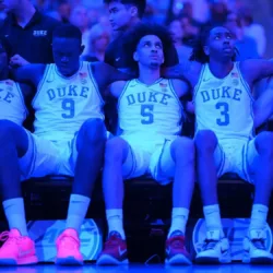 Jon Scheyer’s Emotional Anthem Moment After Duke’s Win Over Clemson Captivates Cameron Indoor