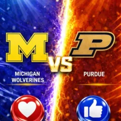 🚨 NEW TIP-OFF TIME 🚨 Michigan vs. Purdue Moved to Prime Time as Big Ten Title Race Intensifies
