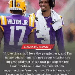 Chris Hilton Jr. Stays Loyal to LSU, Choosing Brotherhood Over NIL Deals in Transfer Portal Era