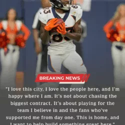 Marvin Mims Jr. Stays Loyal to Denver Broncos, Choosing Commitment Over Bigger Contracts in Free Agency Era