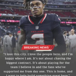 Tank Dell Stays Loyal to the Houston Texans, Choosing Commitment Over Bigger Contracts in Free Agency Era