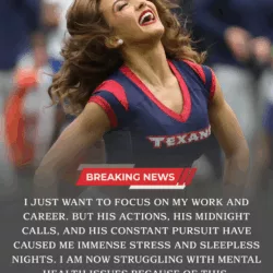 BREAKING: Texans Organization Rocked by Shocking Lawsuit Involving Cheerleader and Player