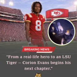 Corion Evans Commits to the Kansas City Chiefs, Bringing Courage, Character, and a Powerful Story to the NFL