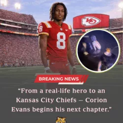 Corion Evans Commits to the Kansas City Chiefs, Bringing Courage, Character, and a Powerful Story to the NFL
