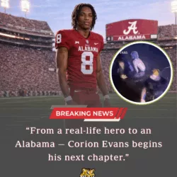 Corion Evans Commits to the Alabama, Bringing Courage and Character to the NFL