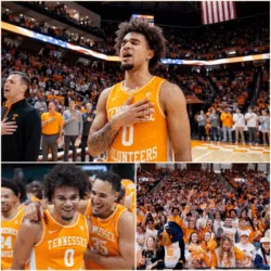 The Voice of Victory: Ja'Kobi Gillespie’s Postgame Anthem Stuns Thompson-Boling Arena