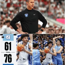 Jon Scheyer’s Defiant Stand Following Duke’s 76–61 Victory Over North Carolina