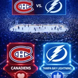 THE ATLANTIC THRILLER: Montreal Canadiens and Tampa Bay Lightning Set for Explosive First-Round Clash