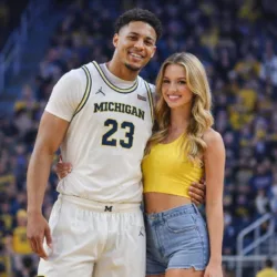 SURPRISE: Michigan Wolverines Basketball star YAXEL LENDEBORG’s girlfriend treats the public’s eyes with a set of thong bikini photos at the beach — oh my god, she’s so hot…