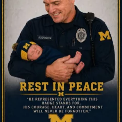 R. E. S. T IN P. E. A. C. E: Michigan Wolverines Basketball Community Mourns Officer David Rodriguez, a Beloved Presence at Crisler Center