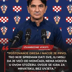 IZVANREDNA VIJEST: Izbornik hrvatske nogometne reprezentacije Zlatko Dalić šokirao je nogometni svijet izbacivši trojicu velikih zvijezda reprezentacije — Luku Modrića, Matea Kovačića i Joška Gvardiola — nakon što su navodno viđeni kako se zabavljaju u jednom zagrebačkom noćnom klubu u nedjelju navečer, samo nekoliko sati nakon što su propustili reprezentativni trening, navodeći kao razlog „zdravstvene tegobe“.