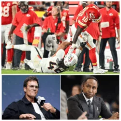 The FOX Sports studio turned into a “war zone” after the game when Tom Brady and Stephen A. Smith clashed over the Kansas City Chiefs’ dominant 31–10 victory over the Denver Broncos. What began as routine postgame analysis quickly became one of the most intense on-air debates of the season.