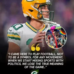 BREAKING NEWS: Green Bay Packers star Jordan Love reportedly stated he will not attend the NFL’s Pride Night, saying: “The field should be about football, not about politics.”