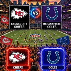 KANSAS CITY CHIEFS VS. INDIANAPOLIS COLTS — KICKOFF TIME CHANGE NOTICE